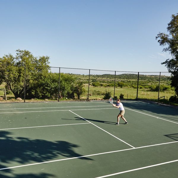 Tennis Court at Cheetah Ridge